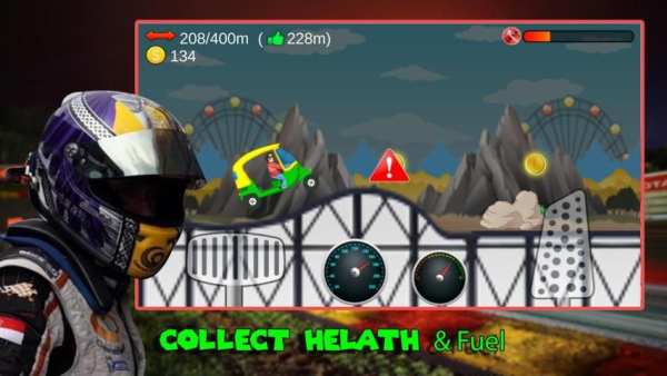 Monster Jumping Truck - Racing скриншот 1
