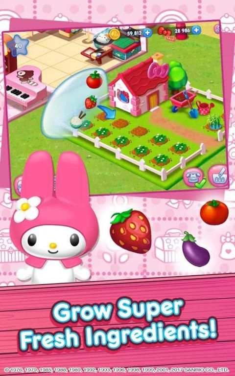 Hello Kitty Food Town 6 تصوير الشاشة