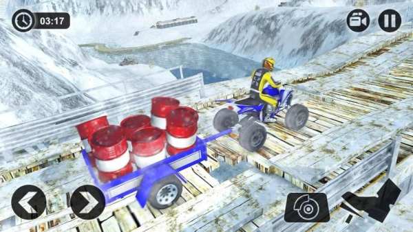 Offroad Quad Bike Cargo Delivery: ATV Rider Sim скриншот 6