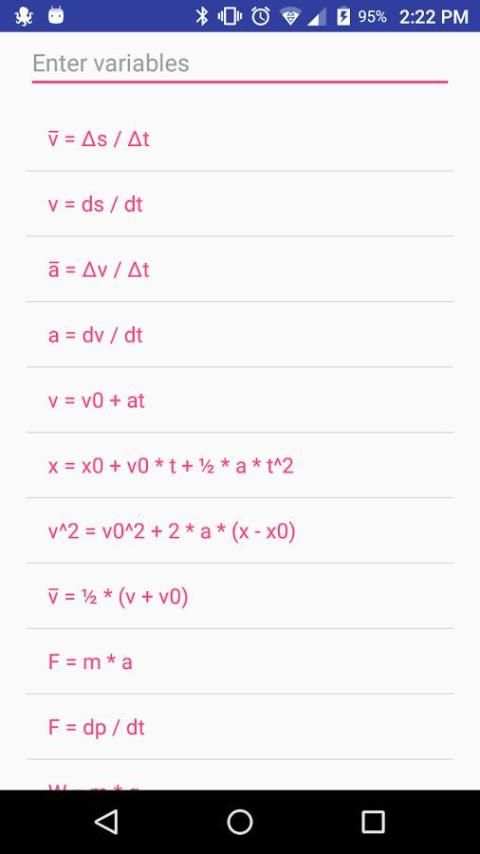 PhysicsApp screenshot 1