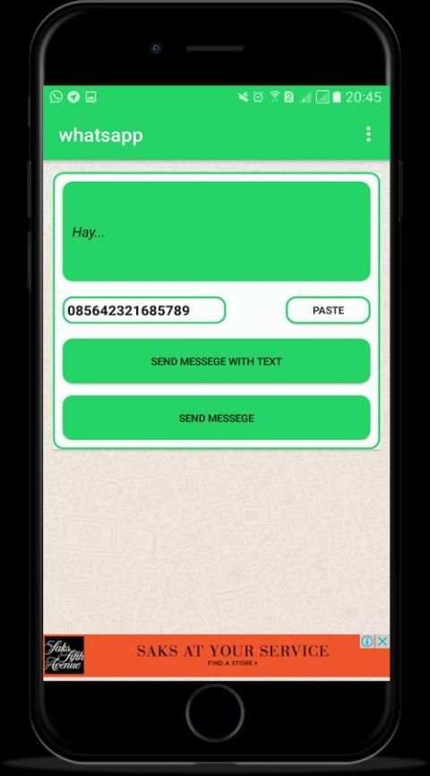 KIRIM WHATSAPP TANPA SIMPAN NOMER screenshot 2