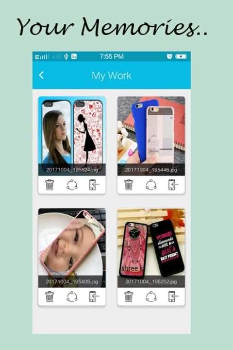 Mobile Cover Photo Frame скриншот 1