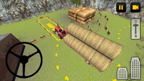 Classic Tractor 3D: Hay स्क्रीनशॉट 2