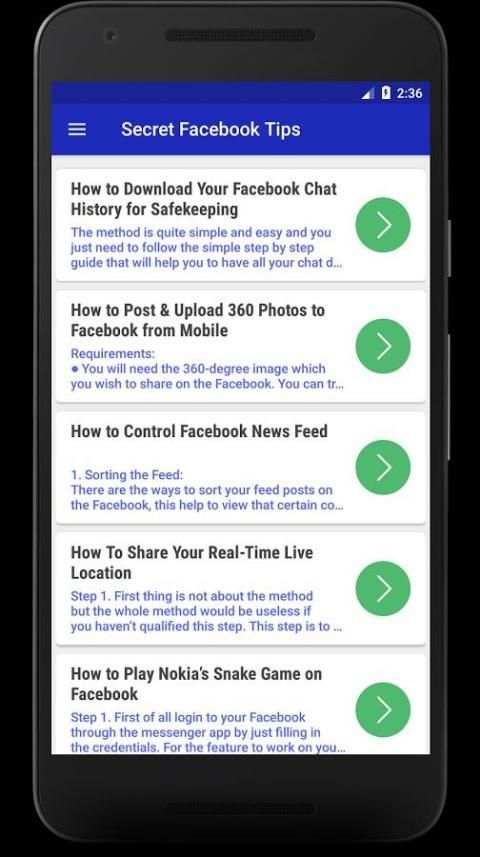 Secret Facebook Tips and Tricks: Tips for Facebook स्क्रीनशॉट 3