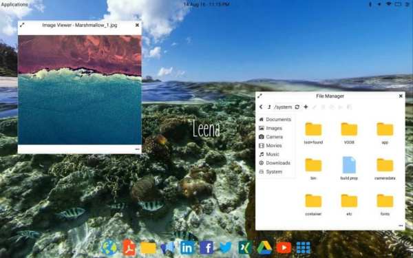 Leena Desktop UI (Multiwindow) स्क्रीनशॉट 9