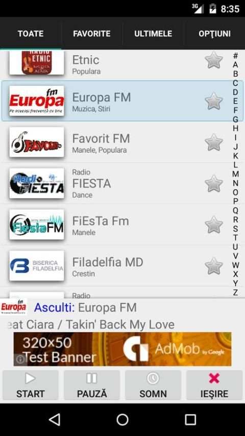Radiouri din Romania online 8 تصوير الشاشة