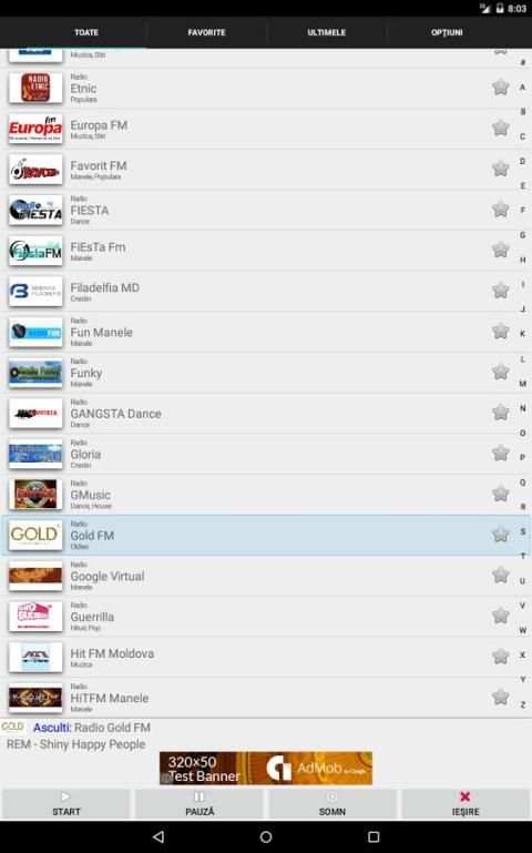 Radiouri din Romania online 2 تصوير الشاشة