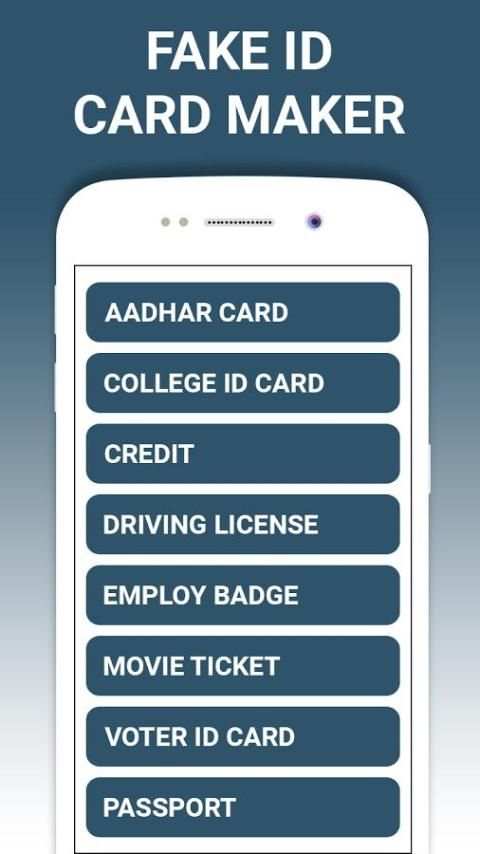 Fake ID card Maker& Generator screenshot 5