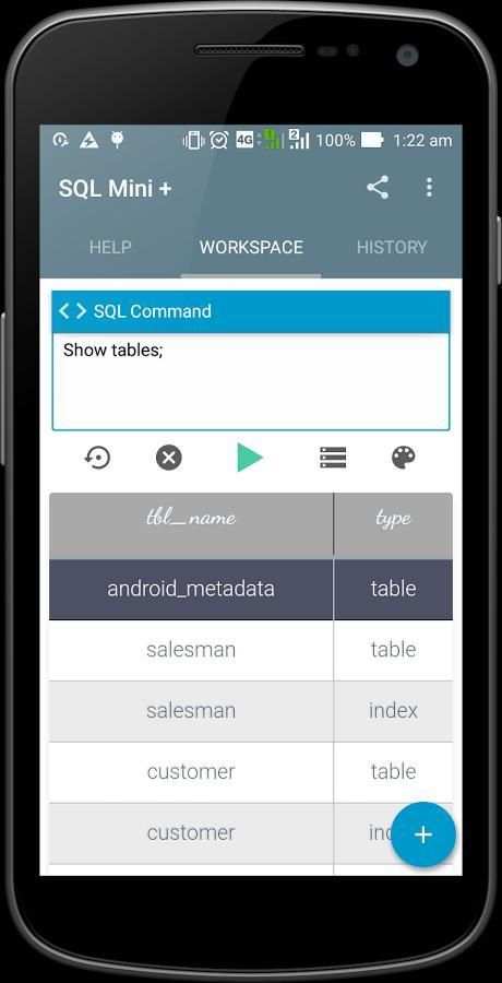 SQL Mini - SQLite Editor 12 تصوير الشاشة