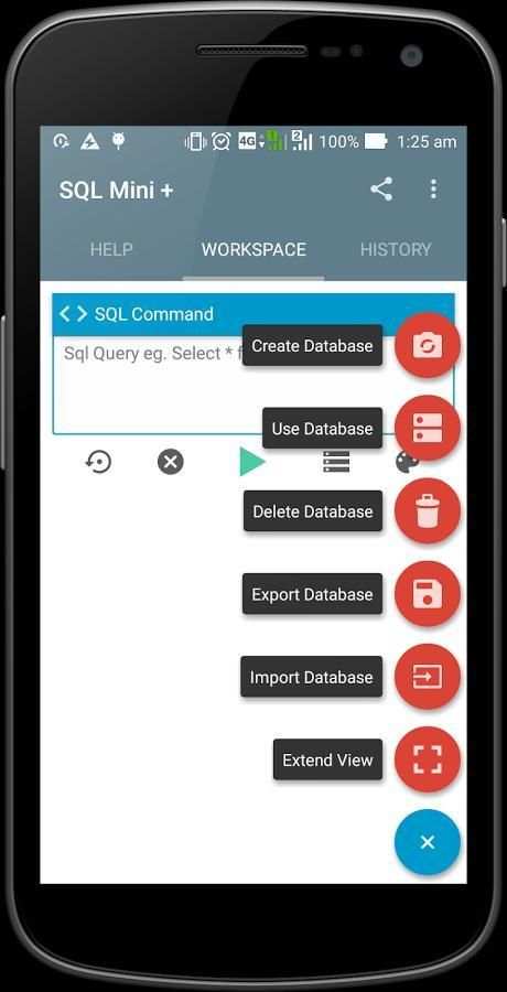 SQL Mini - SQLite Editor 11 تصوير الشاشة