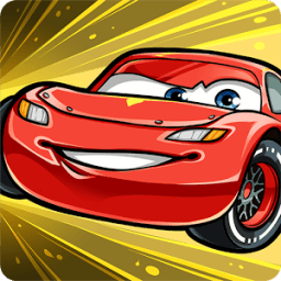 Race mqueen adventure car icon