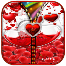 Love Zipper Lock Screen иконка