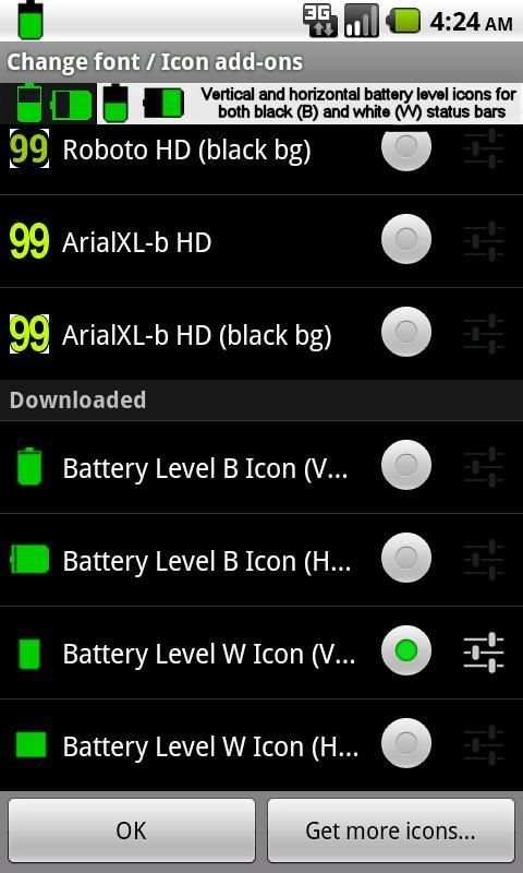 BN Pro Battery Level Icons स्क्रीनशॉट 1