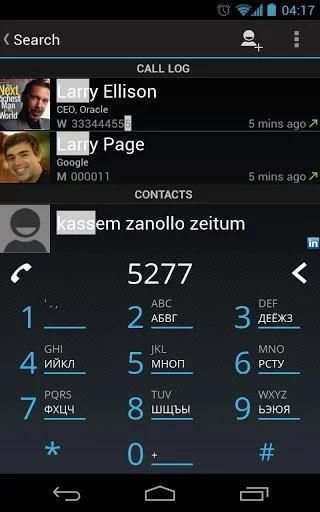 Dialer One – free smart dialer скриншот 1