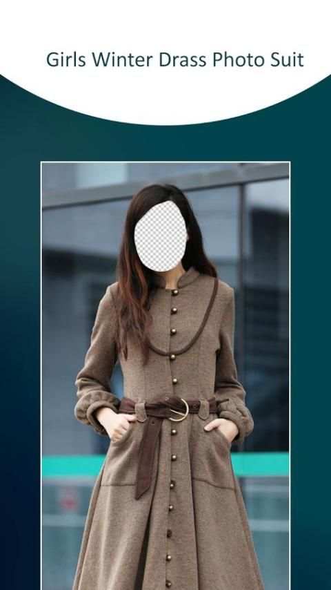 Girls Winter Dress Photo Suit скриншот 5