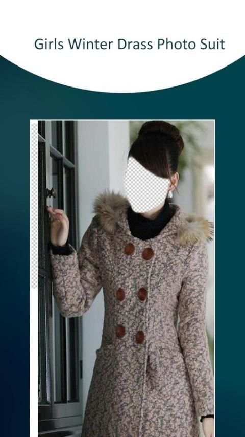Girls Winter Dress Photo Suit скриншот 4