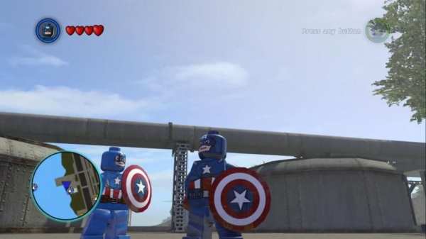 Deliplays For LEGO Capt Amerc Trick Battle screenshot 1
