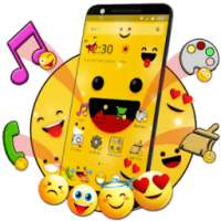 happy Glad Emojis Theme on 9Apps