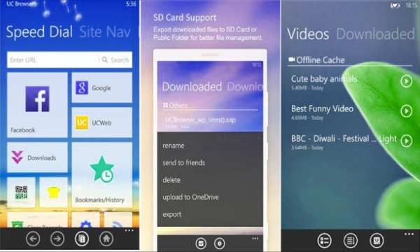 Uc Browser Video screenshot 1