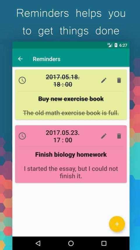 Timetable screenshot 2
