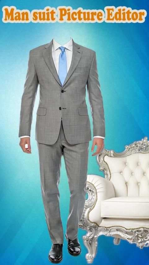 Men Suit Picture Editor screenshot 1
