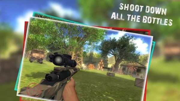 Bottle Sniper Shooter : Sniper Training screenshot 3