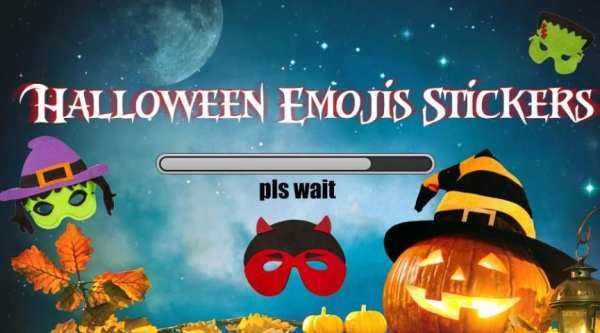Halloween Emojis Stickers - Pumpkin Stickers * 8 تصوير الشاشة