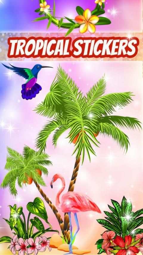 Tropical Stickers screenshot 8