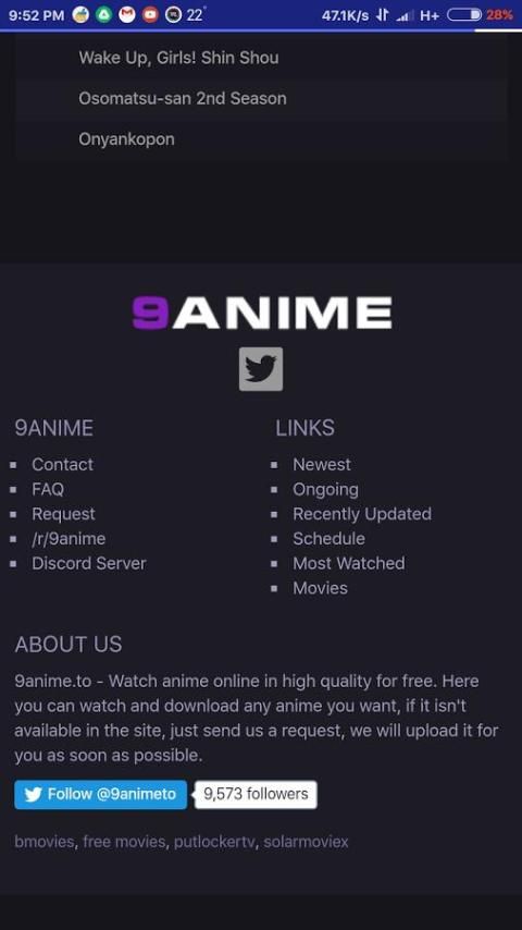 Watch anime online discount 9anime