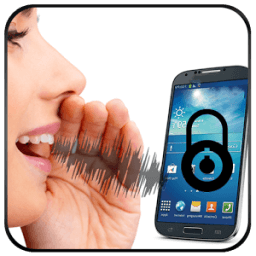 वॉयस स्क्रीन लॉक / अनलॉक आइकन