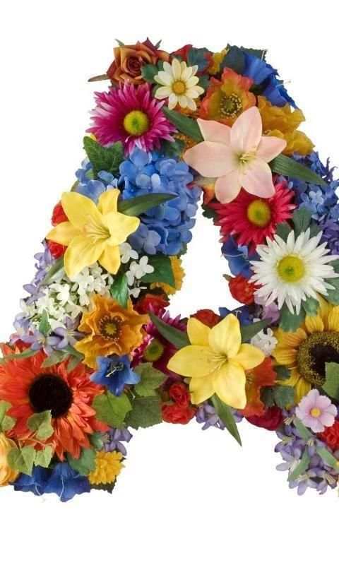 Flower Alphabet Wallpapers screenshot 5