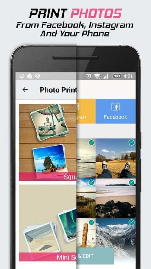 PrintMate - Print Photos, Postcards, Collages 3 تصوير الشاشة