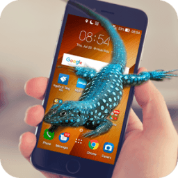 ikon Lizard In Phone Scary Joke - Funny Joke