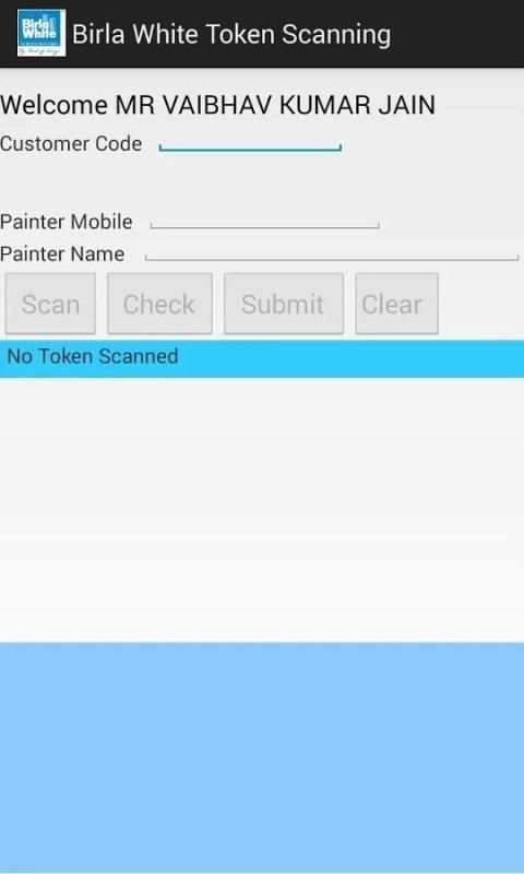 Birla White Token Scanning App स्क्रीनशॉट 2