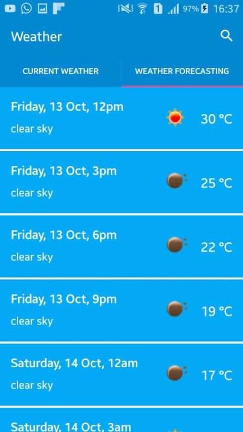 Weather скриншот 3