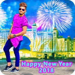 Happy New Year 2018 Photo Frame - Photo Editor New иконка