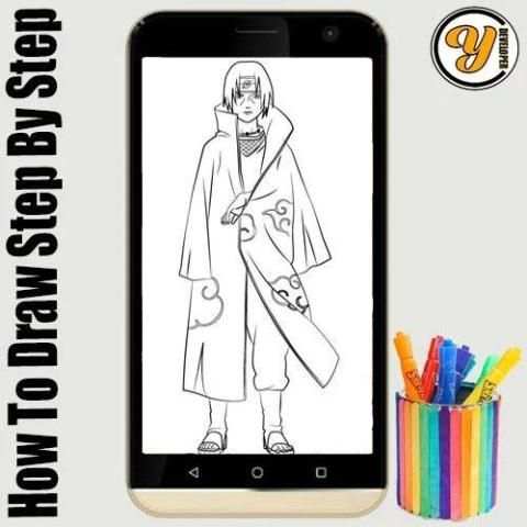 How to draw naruto step by step screenshot 4