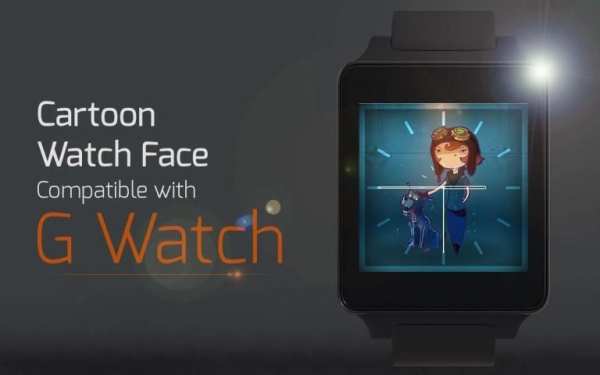 Cartoon Watch Face скриншот 2