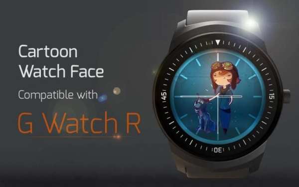 Cartoon Watch Face скриншот 3