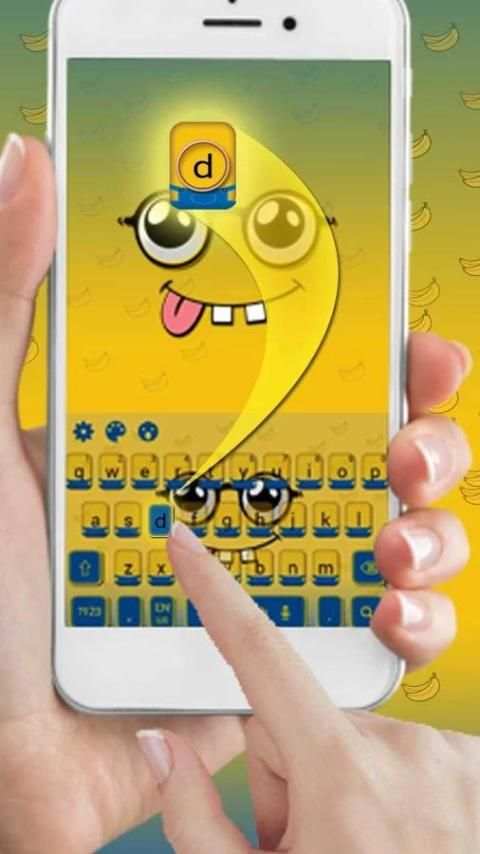 Mini Friends Keyboard Theme скриншот 3