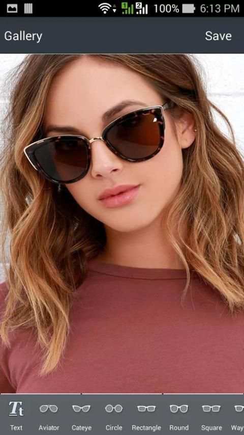 Glasses Photo Editor скриншот 5