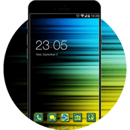 Stylish Launcher Neon Theme for Oppo A37 أيقونة