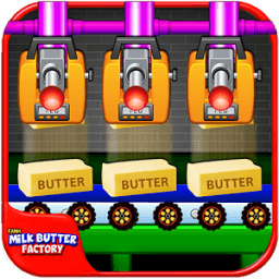 ikon Farm Milk Butter Factory: kids Maker Game