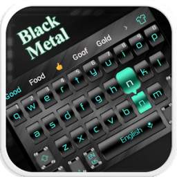 Black Metal Keyboard