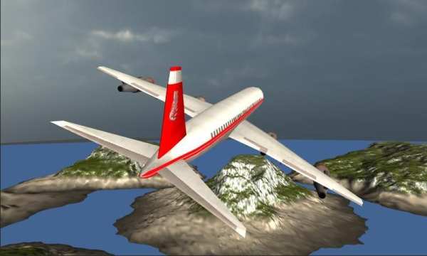 Fly Airplane Simulator 3D 2015 screenshot 8