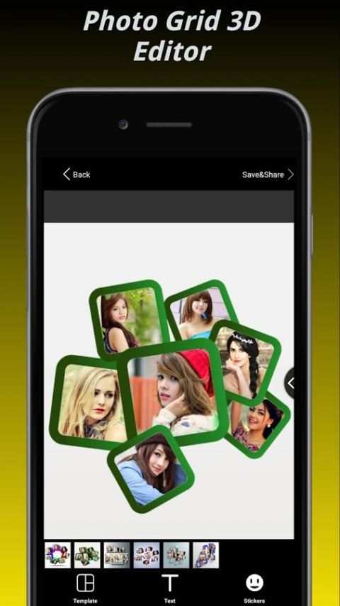 Photo Grid 3D - Collage Editor скриншот 12