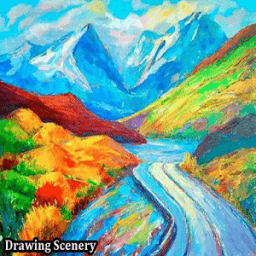 Drawing Scenery icon
