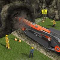 Tunnel Construction: Railroad Crossing Train Game