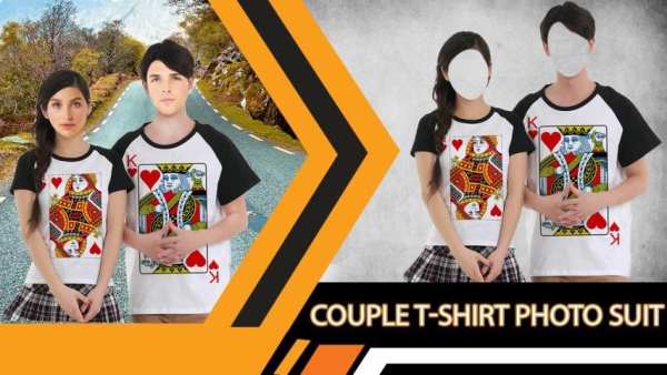 T-Shirt Couple Photo Suit Editor screenshot 4