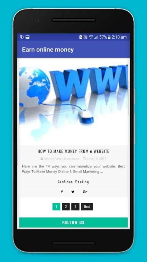 Online Earning 1 تصوير الشاشة